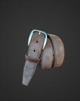 cintura camoscio pelle lavato 035