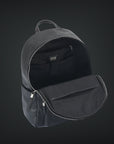Zaino in pelle design elegant nero zn5