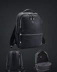 Zaino in pelle design elegant nero zn2101