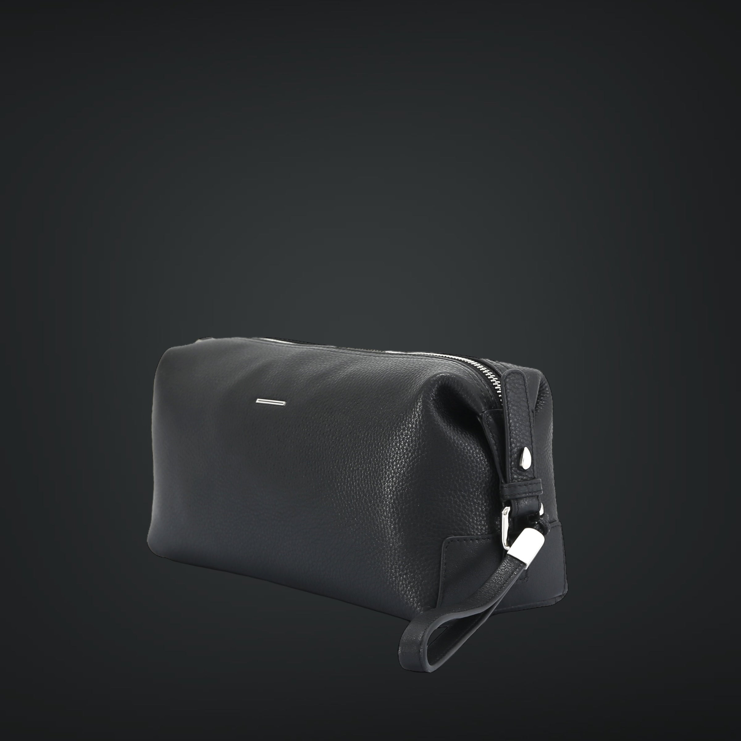 Beauty case di lusso in pelle nera (DunoM Beauty case di lusso in pelle nera (DunoM