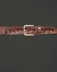 Cintura 035 treccia pelle VZ4