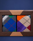 Calzini gift Vicoliventi Argyle CL26-42 CL26-43, confezione chiusa