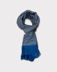 sciarpa fantasia fiore grey
