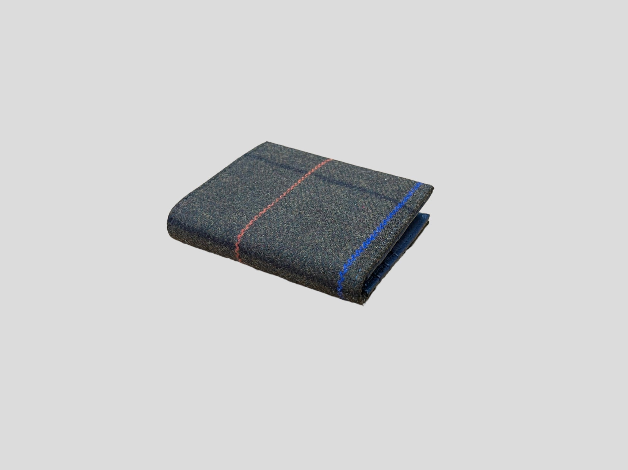 Copia del portafoglio in pelle e tessuto lana (lussemburgo)