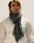 Sciarpa Fantasia "Cerchi Green"