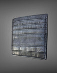 Portacarte in pelle lavata vintage TAUPE