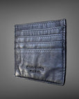 Portacarte in pelle lavata vintage TAUPE