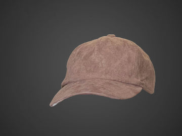 Copia del cappello visiera tessuto floccato testa di moro