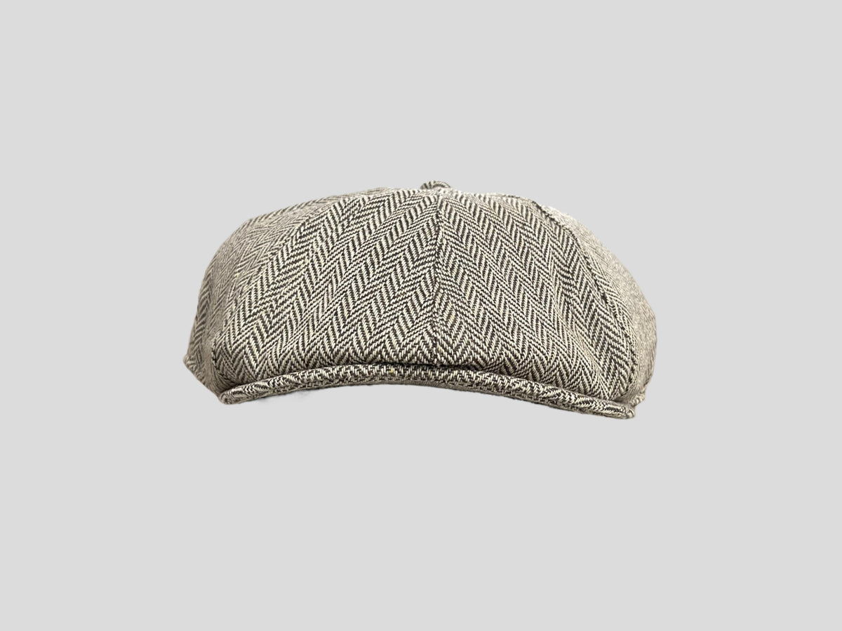 cappello basco in tessuto fantasie  peaky blinders spigato beije