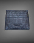 Portacarte in pelle lavata vintage TAUPE