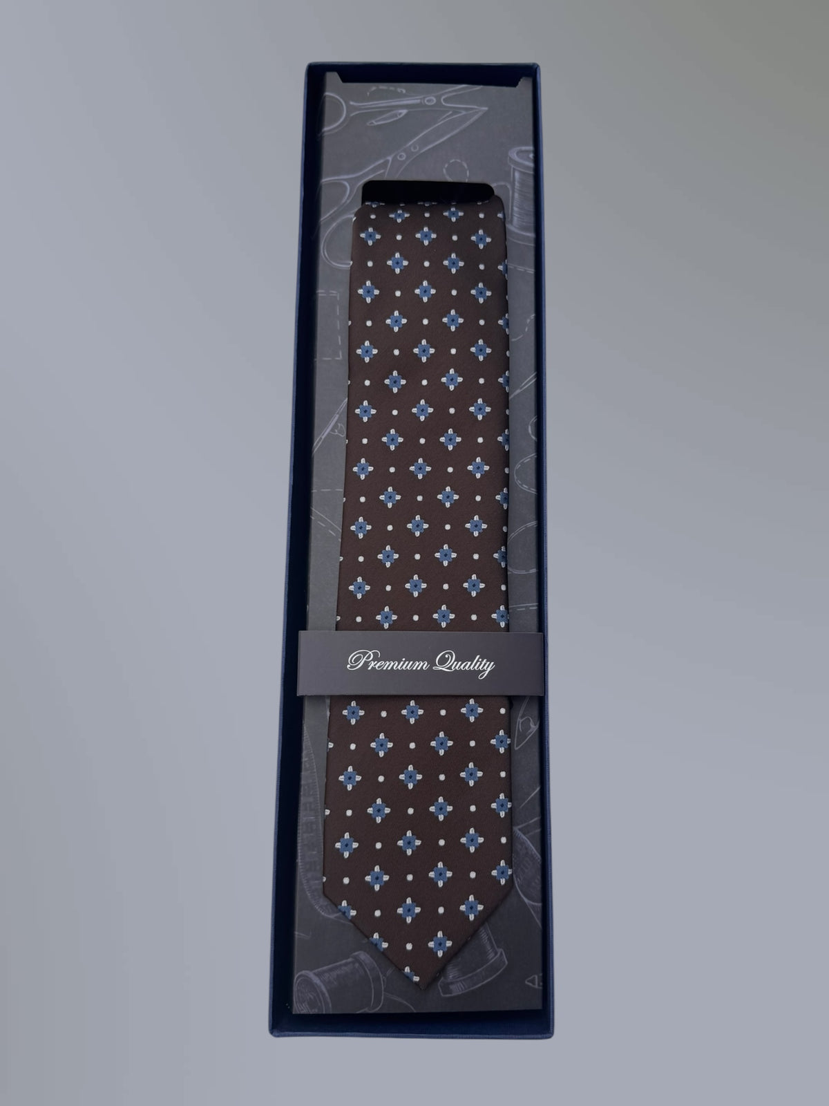 Cravatta CR26-21 nella confezione regalo Premium Quality