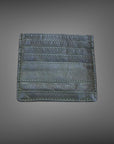 Portacarte in pelle lavata vintage TAUPE