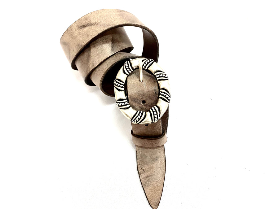 CINTURA 040MM FIBBIA OVALE