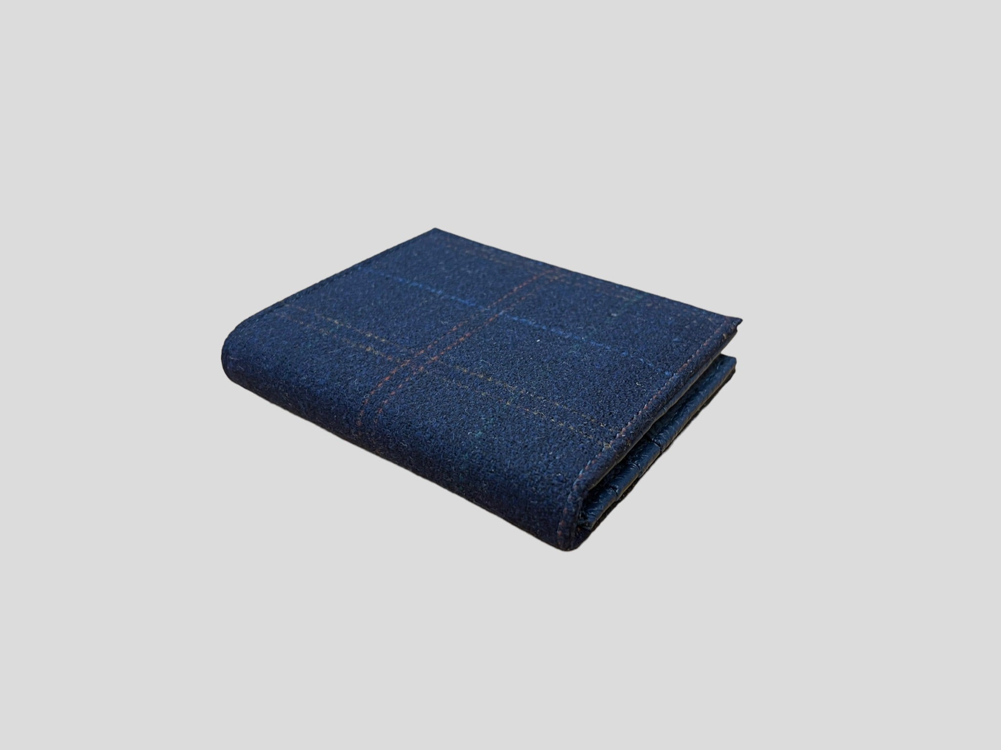 Copia del portafoglio in pelle e tessuto lana (canada)