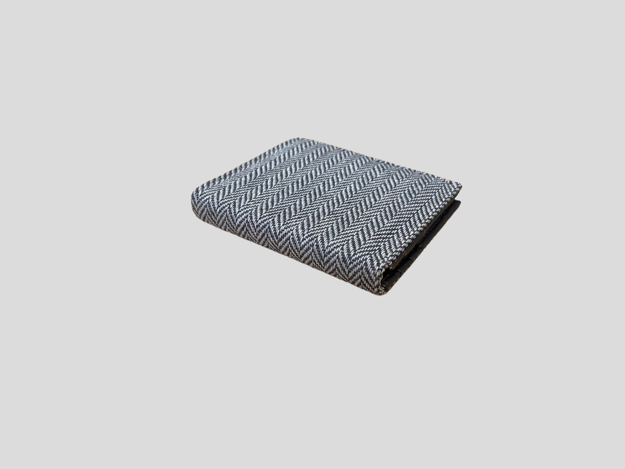 Copia del portafoglio in pelle e tessuto lana (lussemburgo)