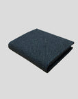 Copia del portafoglio in pelle e tessuto lana (canada)