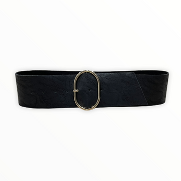 Cintura 080mm con fibbia light gold