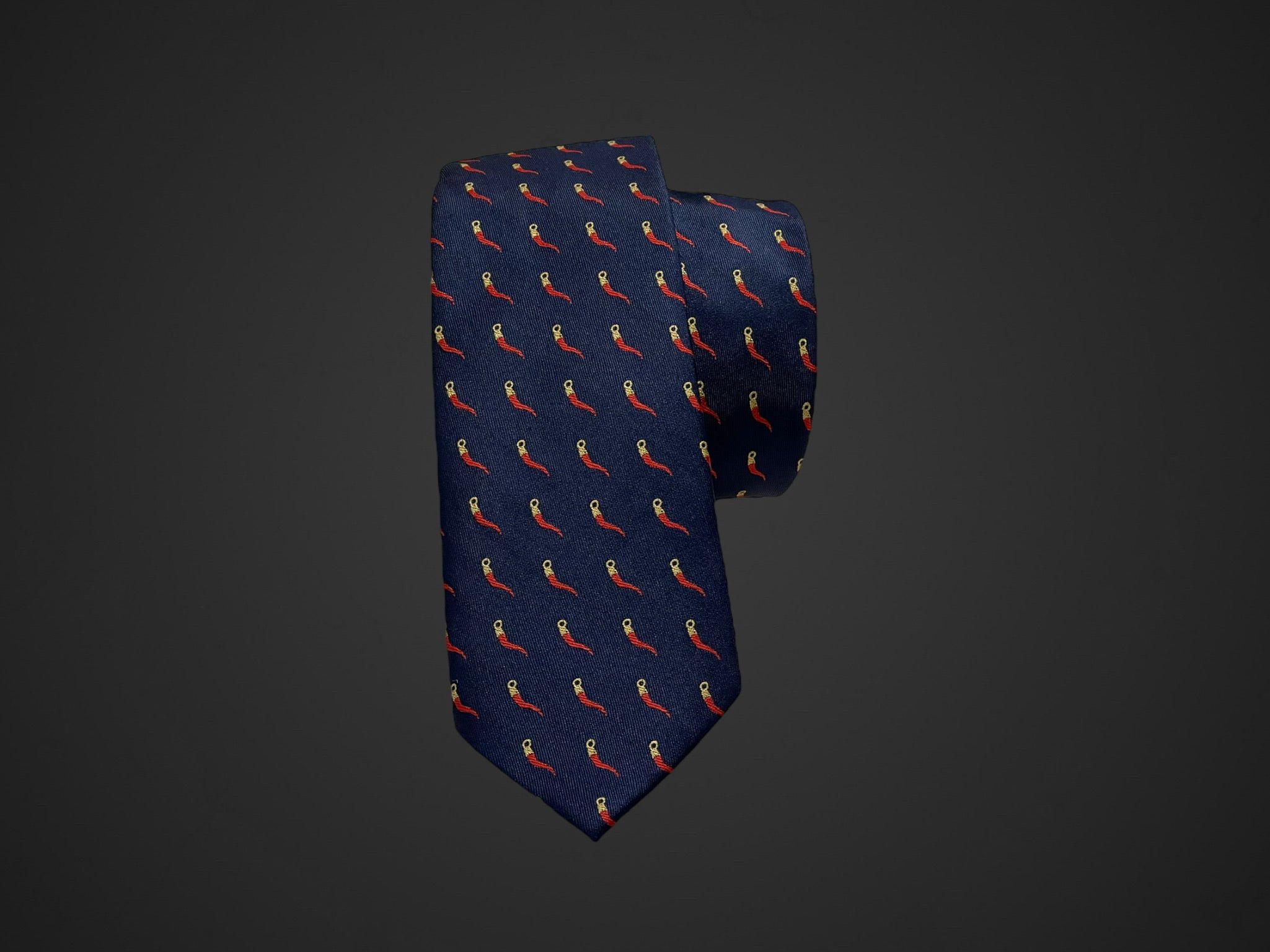 cravatta con corni