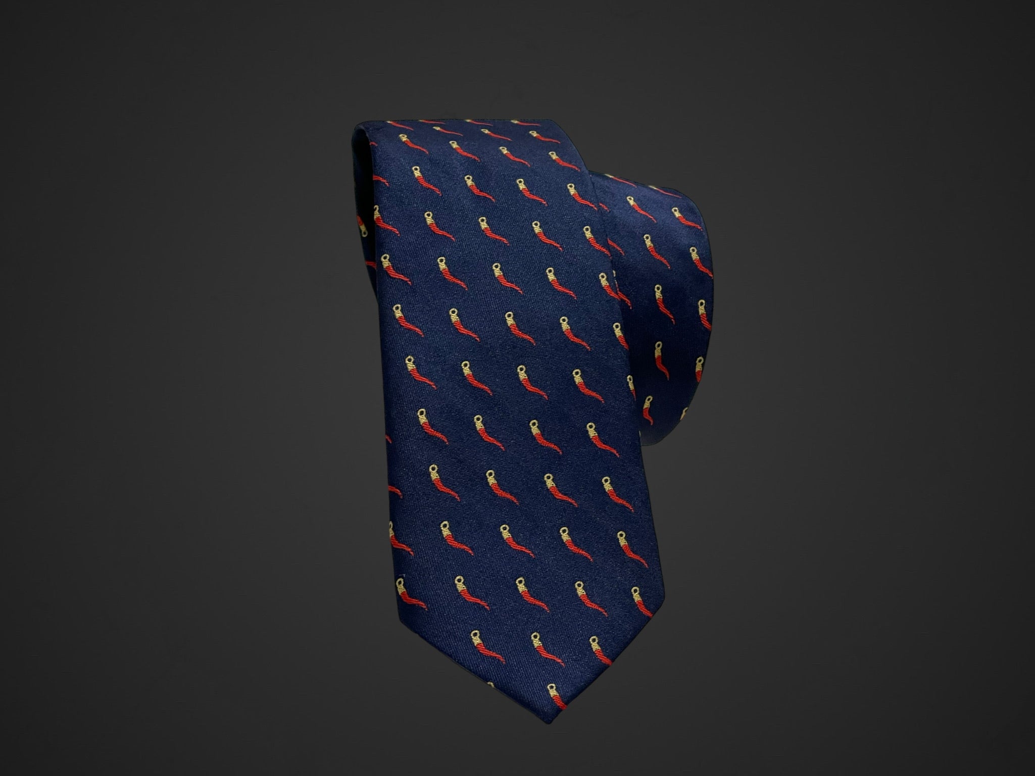 cravatta con corni